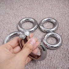 Edelstahl Magnet Hodenring