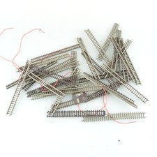 32x Märklin mini club Spur Z gerades Gleis aus Anlagenrückbau für Bastler
