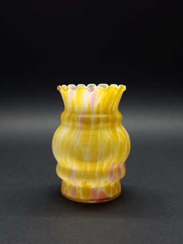 Kleine vase glas jugendstil - kleine,