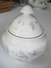 Zuckerdose Winterling Schwarzenbach Vergissmeinnicht sehr gut erhalten