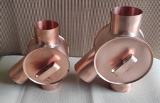 Kupfer Regenwasserklappe