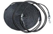 Doppellonge schwarz 16 Meter Bodenarbeit