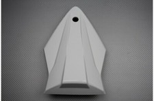 Weisse Soziusabdeckung /