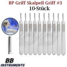 Skalpellhalter Skalpellgriff Skalpell-Griff Nr.3 Rostfreies Edelstahl BP Handel