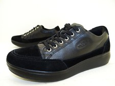 Joya Sonja Sneaker Laufschuhe Schnürschuhe Bequem Damen Leder Gr.37 2/3 Schwarz