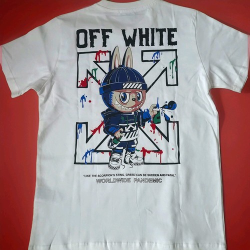 Off white shirt worldwide - t-shirt, "worldwide
