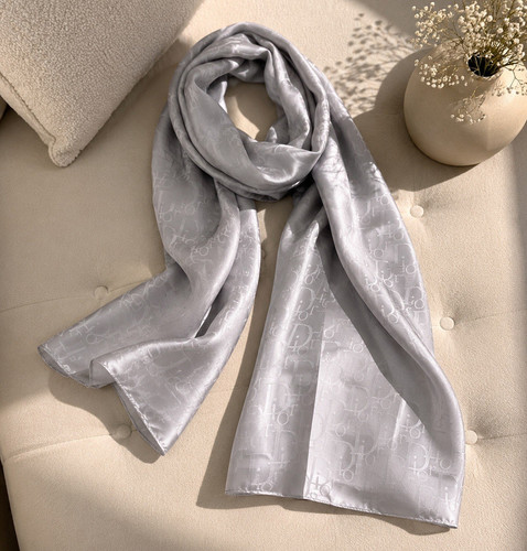 Damen seiden satin schal - seiden-satin,