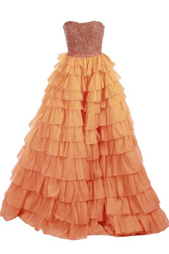 Sherri hill orange - hill, crystal