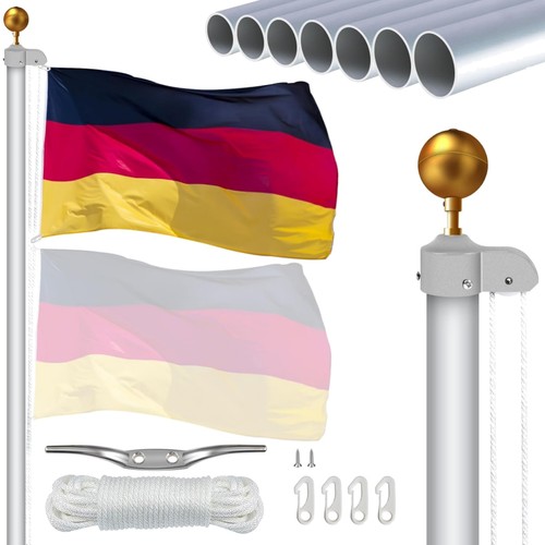 Fahnenmast aluminium - fahnenmast,