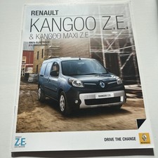 Prospekt Renault Kangoo Z.E. und Maxi Z.E. 10/2014