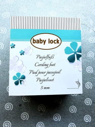 Baby lock paspelfuß - lock,