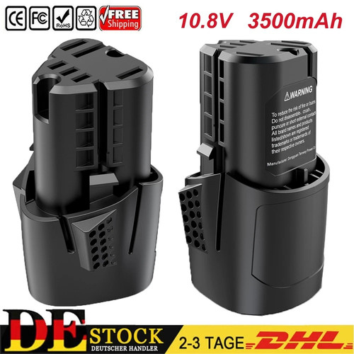 3500mah akku für - 2x, 10.8v
