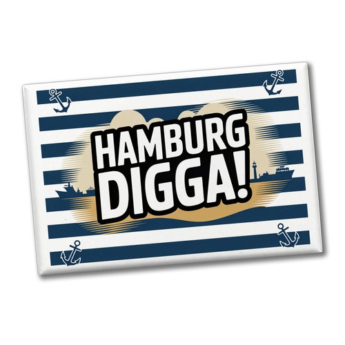 Hamburg digga souvenir - hamburg,