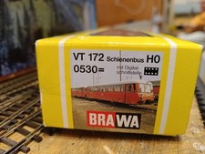 Triebwagen  VT 172 der  DR  von BRAWA analog in OVP