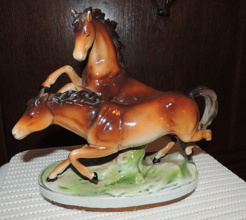 Alte porzellanfigur spielende - porzellanfigur-,