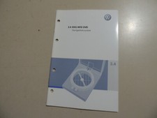03.2005 VW RNS MFD DVD Navi gation system  Bedienungs Betriebsanleitung Bordbuch