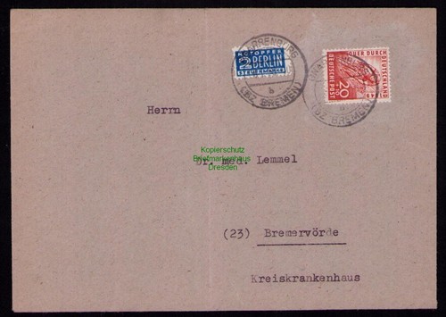 B18582 deutschland baz 1949 - deutschland,