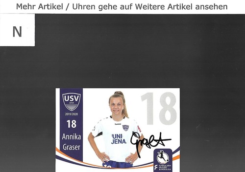Annika graser handsignierte - annika,