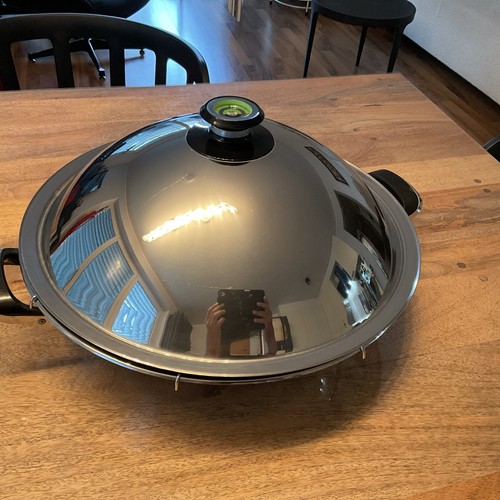 Amc große wok pfanne - pfanne, mit