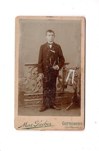 Cdv foto feiner junge - feiner,