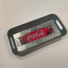 Coca Cola Tablett, Metall