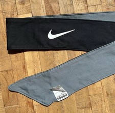 Nike Sport Stirnband Headband- Schwarz & Grau