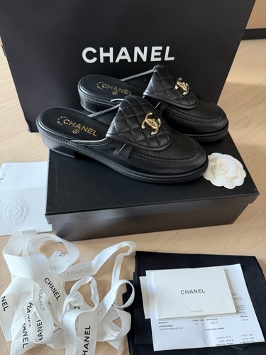 Chanel schuhe schwarz 39 - chanel, gr