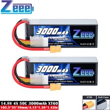 2x Zeee 4S Lipo Akku 14.8V