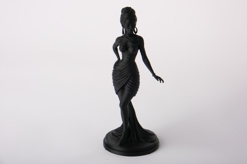Elegant woman statue - elegant,