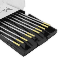 Vogelmann Wolframelektrode ⌀2,4mm 175mm 10x Gold WIG Wolfram Universell WL15