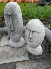 Gartenfigur moai skulptur - gartenfigur,,