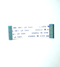 e52853 AWM 2896 80C VW-I LG Cable RIBBON CABLE Flachkabel 16 Pin 6x1,7cm
