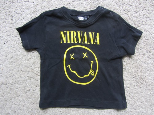 Nirvana shirt smiley - nirvana, t-shirt