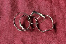 Ring Puzzle Silber 4-teilig