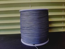 Spannschnur Schnur für Plissee Jalousien 0,8 mm An­th­ra­zit 10,20,50 m Cosiflor