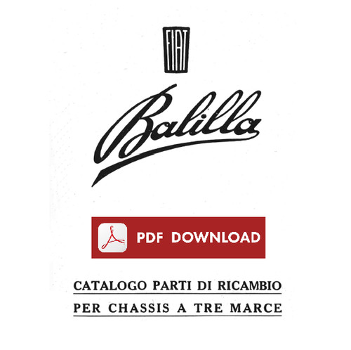 Fiat balilla mod - fiat, 508