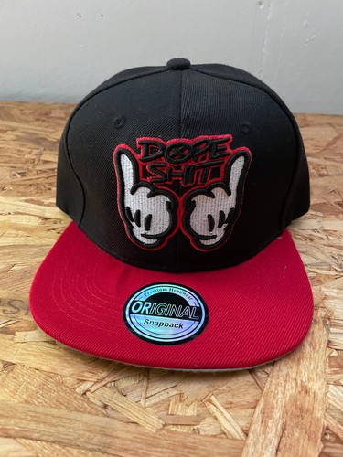 Snapback cap schwarz rot - snapback,