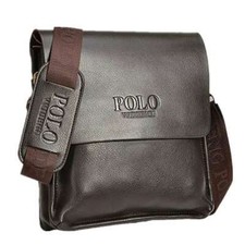 Herren Schultertasche Echt