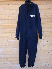 Brit. Polizei Einsatzkombi blau, Einsatzoverall Gr. 116 REG, gebr. Top , FR Ver.