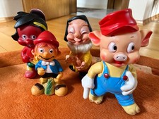 Rolf Kauka Figur Biberherz,  Schweinchen Dick, Pinocchio u.a.