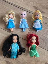 5 Disney Store Mini Animators Collection Puppen 13 cm