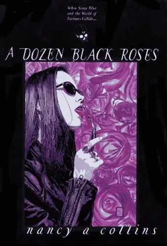 Dozen black roses vampire - a,