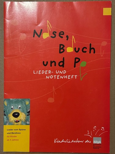 Lieder und notenheft nase - notenheft:,