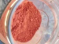 Farbpigmente Englischrot Hell Pulver 500 Gramm im Glas