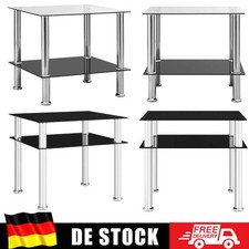 Beistelltisch Hartglas