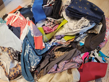 Stoffreste Paket 2 Kg Jersey (1,90€/kg) NUR f. Puppensachen Applis Basteln LESEN