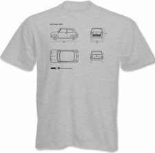 Mini Cooper T-Shirt Blueprints