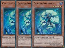 Yugioh INFO-DE021 Centur-Ion Atrii (Super Rare) - Playset (3x)