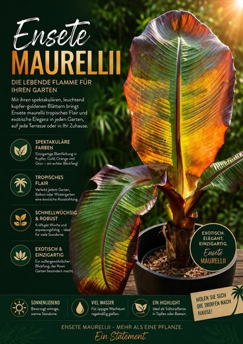 Ensete maurelli rote - ensete,