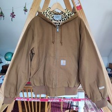 Guilty Parties Wacko Maria x Carhartt OG Active Jacket M ungetragen Leopard rare